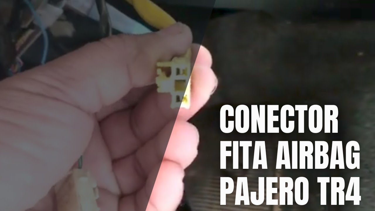 Conector cinta do Airbag Mitsubishi Pajero tr4, problema resolvido...