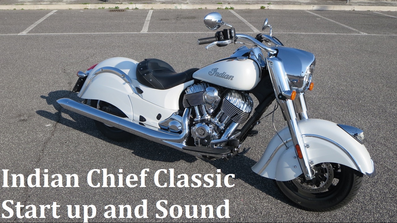 Indian Chief Classic Start up and Sound