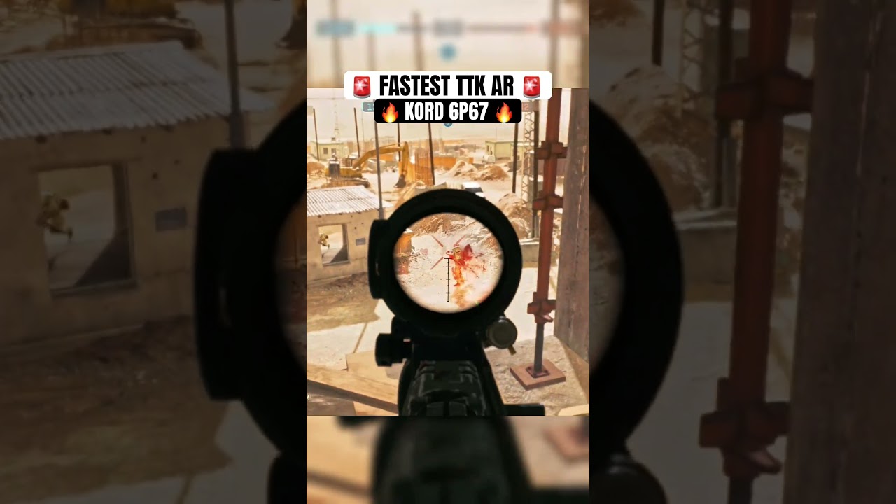 The FASTEST TTK Assault Rifle in Battlefield 6. KORD 6P67. #bf6 #battlefield #battlefield6 #meta