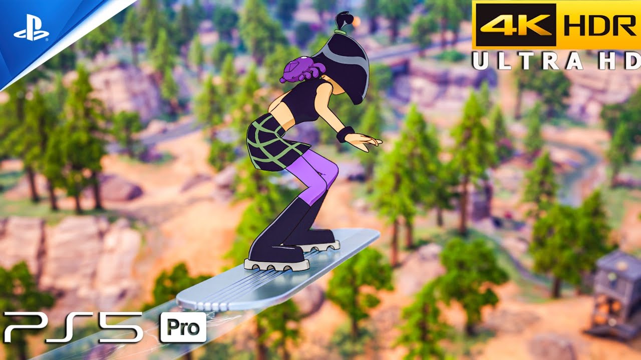 Fortnite (PS5 Pro) 4K 120FPS HDR Gameplay | Skin Sam Manson (Danny Phantom)