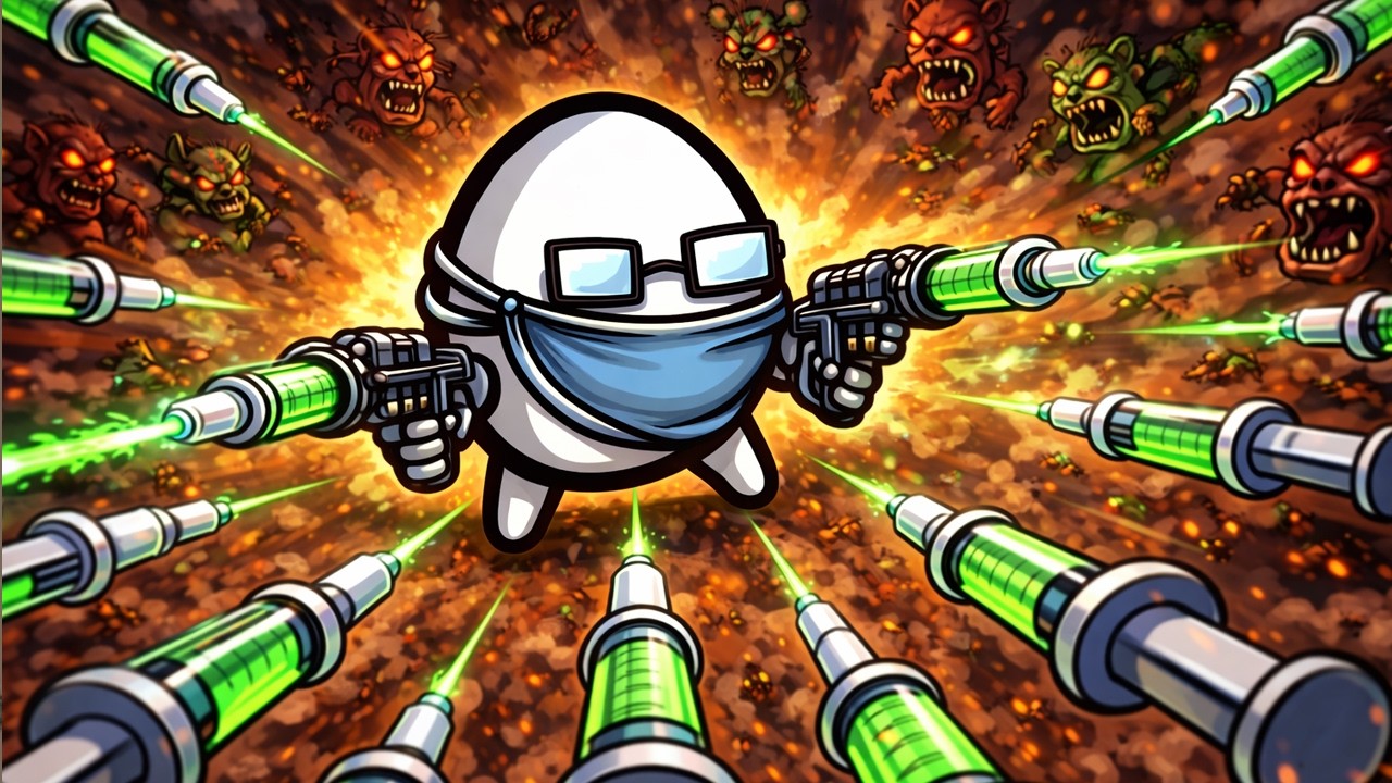 LE DOCTEUR ET SON SOIN BROKEN POUR CARRY ! | Brotato FR