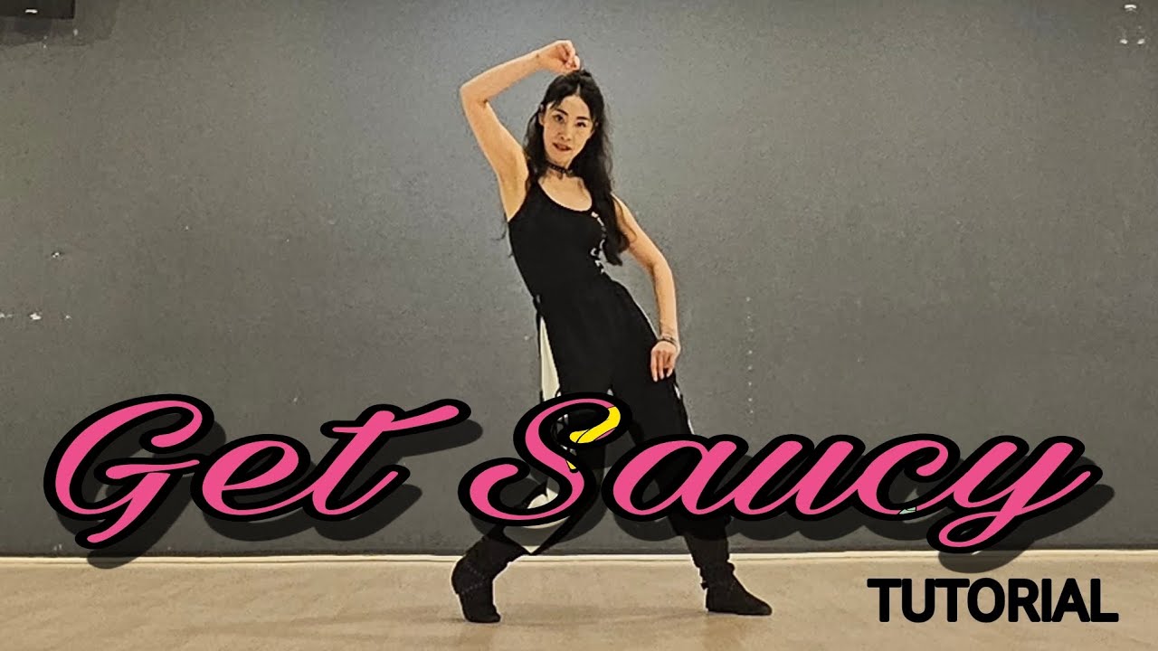 Get Saucy Linedance by Sue (Tutorial)/역동적인 음악에 스텝터치와 포니스텝이 재미있는 초중급댄스 ~
