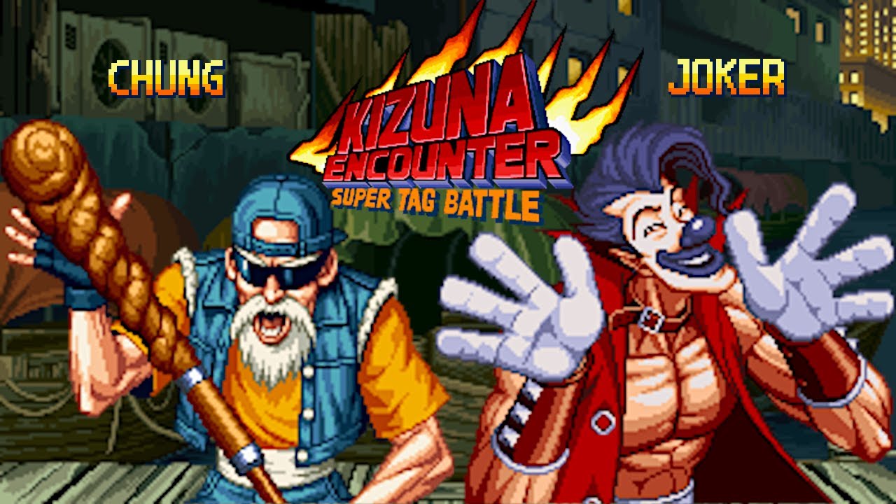 Kizuna Encounter: Super Tag Battle - Chung/Joker (Neo Geo MVS) 風雲スーパータッグバトル中 白虎ジョーカー
