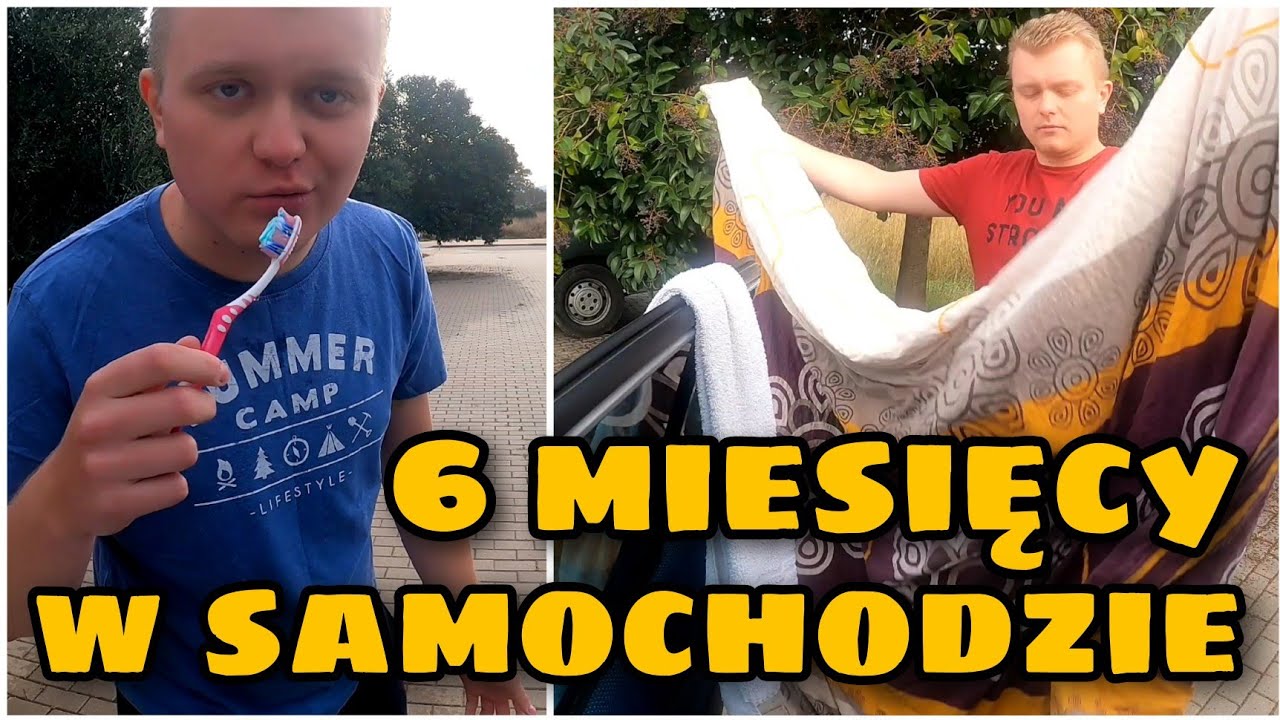PÓŁ roku mieszkam w AUCIE !! Jak to wygląda poza kamerą?? Odc.107