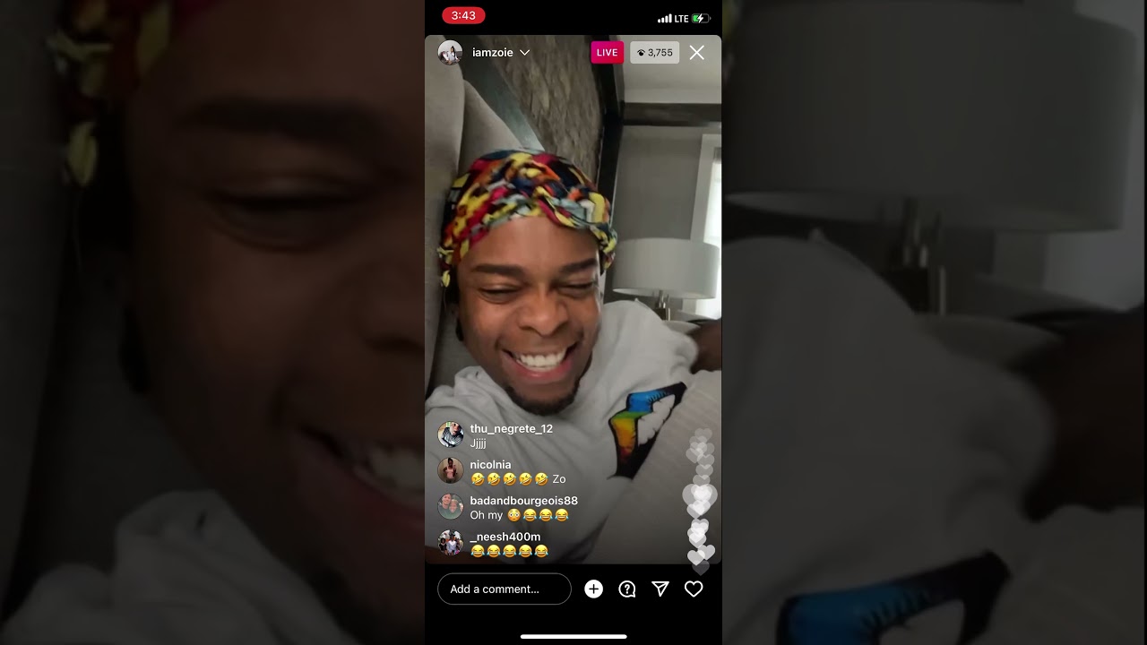 @IAMZOIE 01/09/2022 LIVE! IN HIS FEELINGS, MEDITATING , DANCING AND MORE!