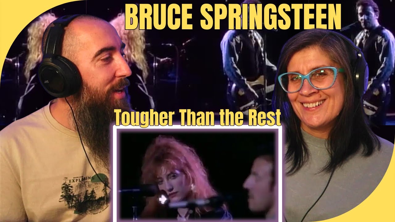 Bruce Springsteen - Tougher Than the Rest (REACTION) with my wife