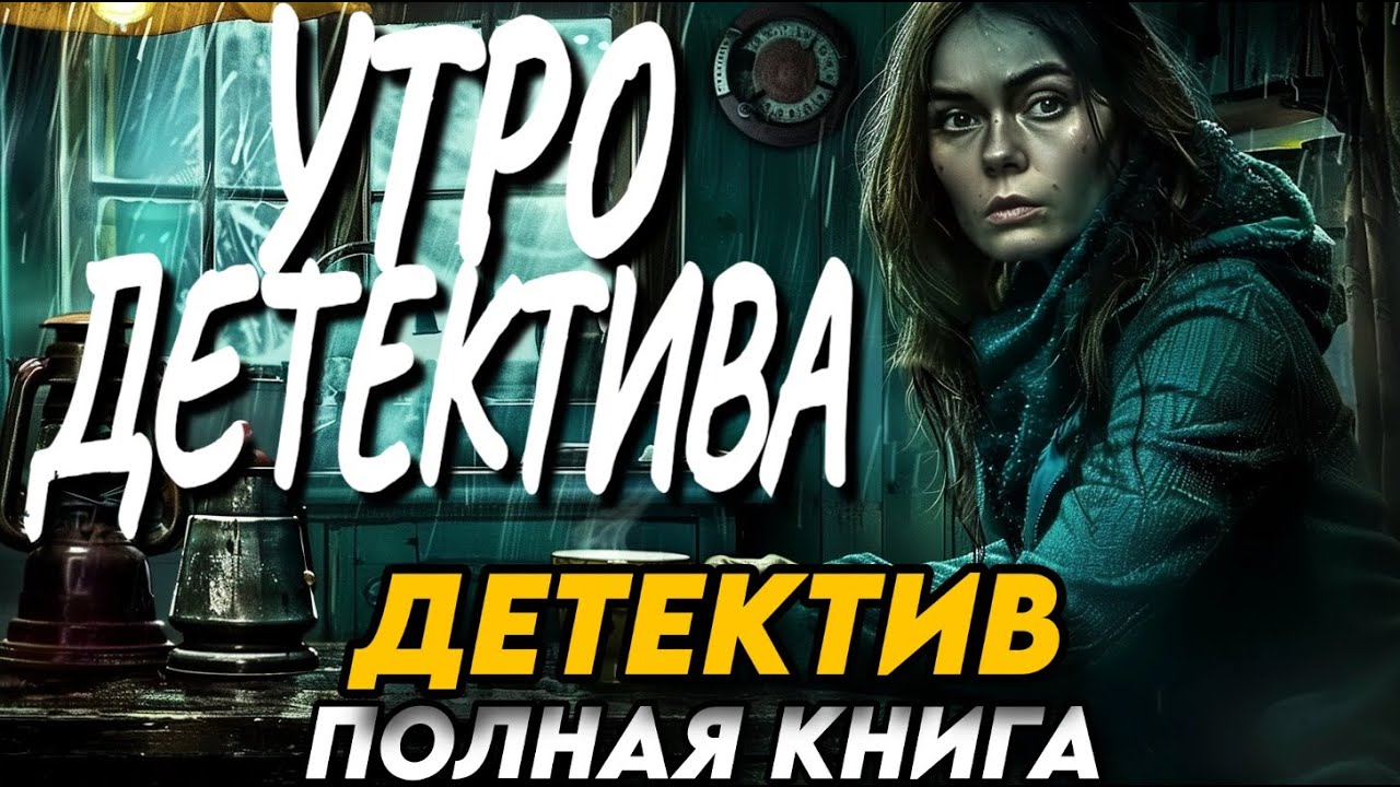 Полная аудиокнига: УТРО ДЕТЕКТИВА | слушать детектив