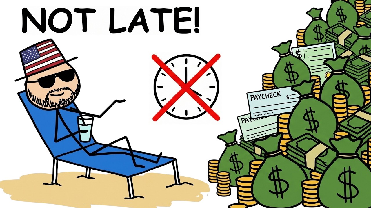 How To Live Off Dividends Starting At Your 40s or 50s - You're NOT Late (Here's The 2026 Math)