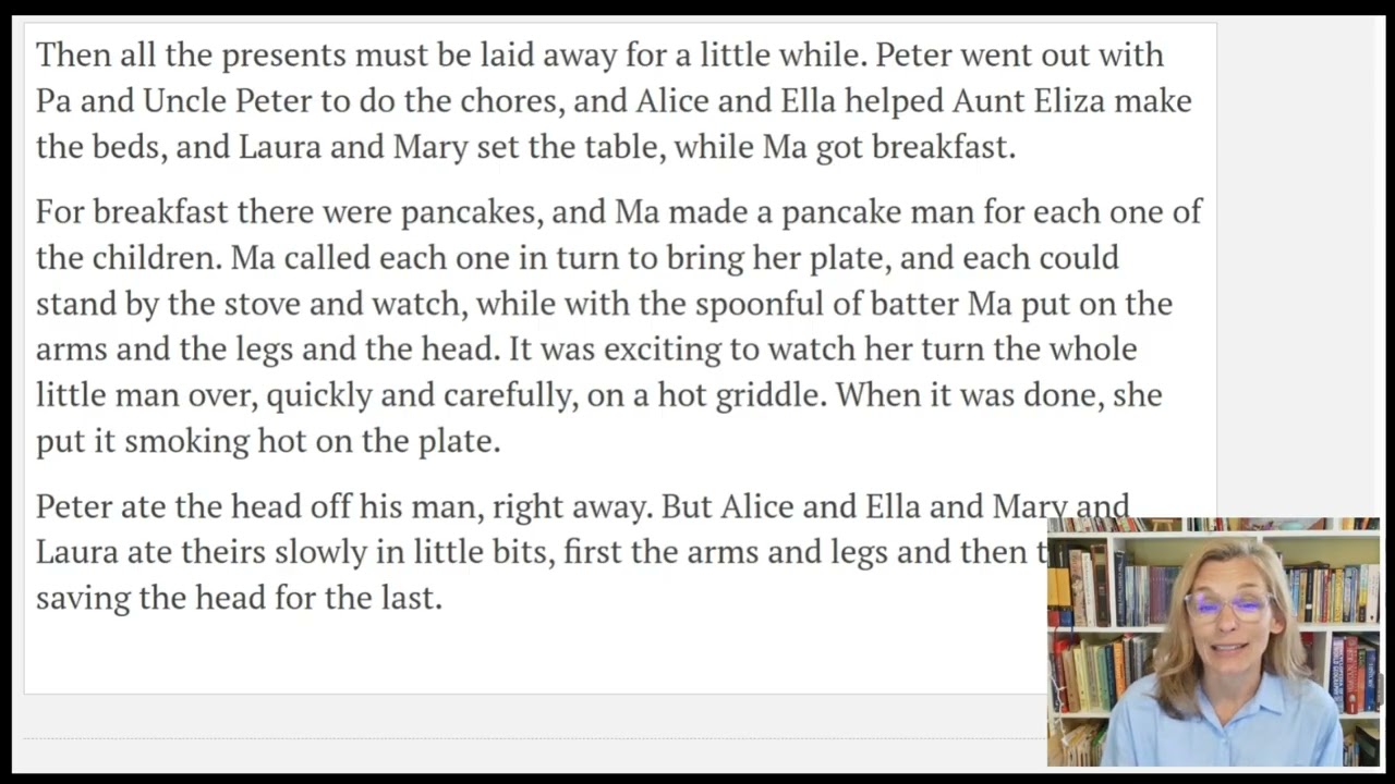 Little House in the Big Woods Ch.  4b