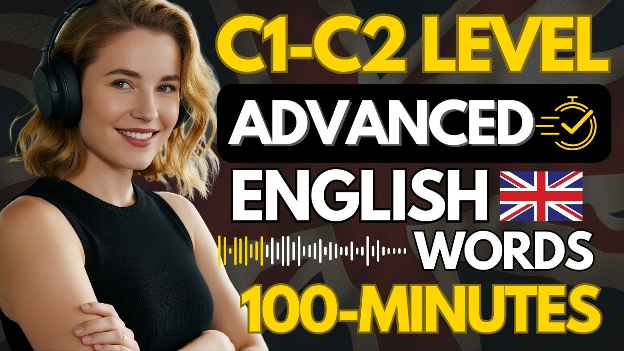 👉 Speak English Like a Native | Advanced English Words You Must Know (Shadowing Practice)