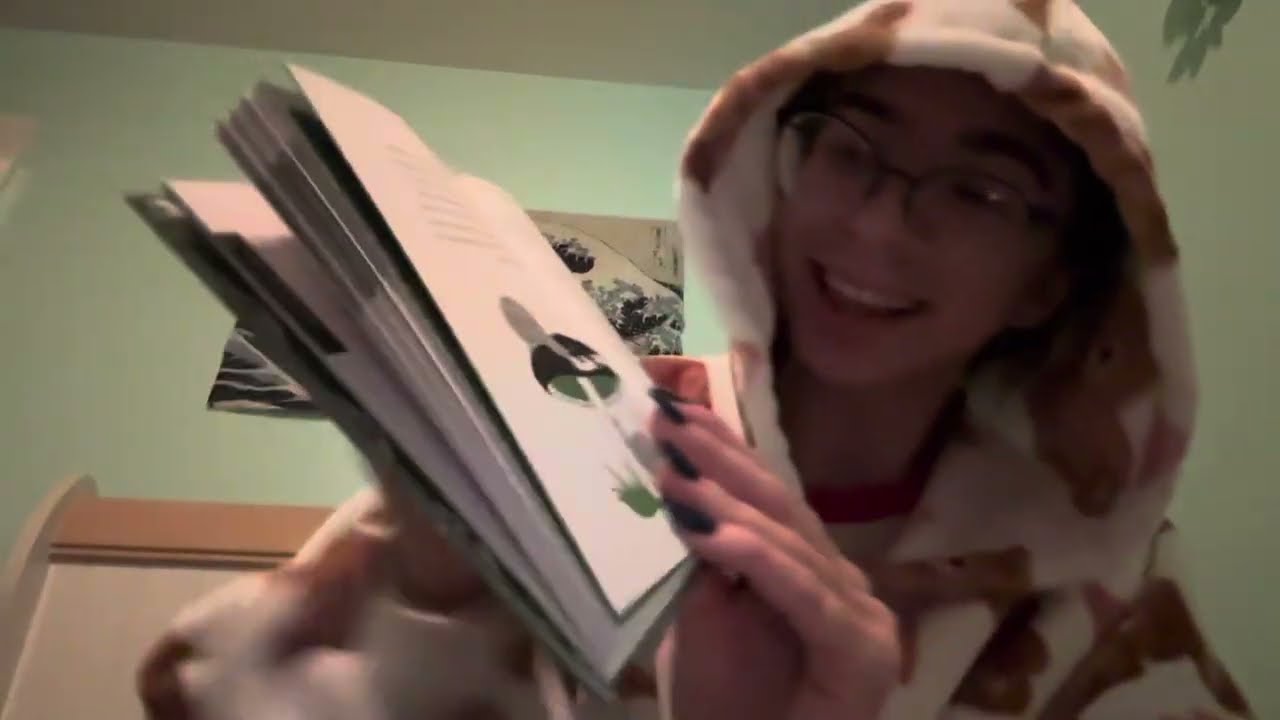 lofi asmr: mushroom hunting book (taps and yaps) ✨🪴🍄🌿
