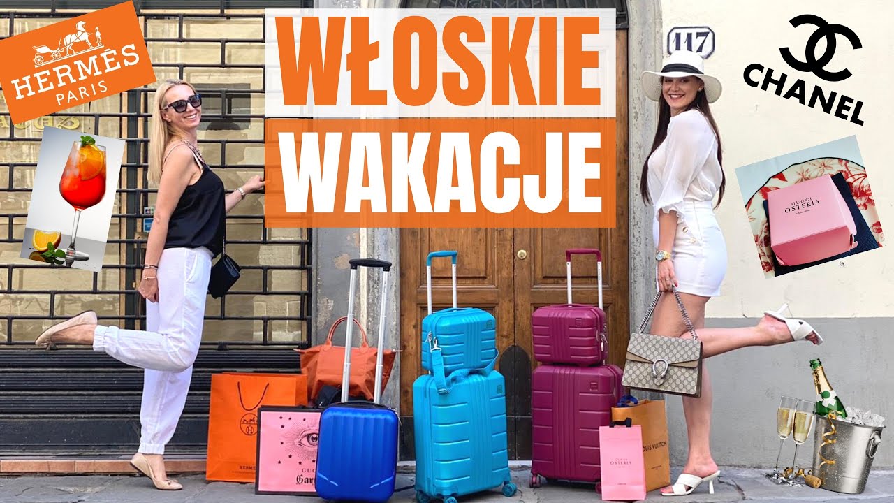 WEEKEND WE WŁOSZECH - PODWÓJNA RANDKA🔥 HERMES, CHANEL I GUCCI - WIELKIE, LUKSUSOWE ZAKUPY