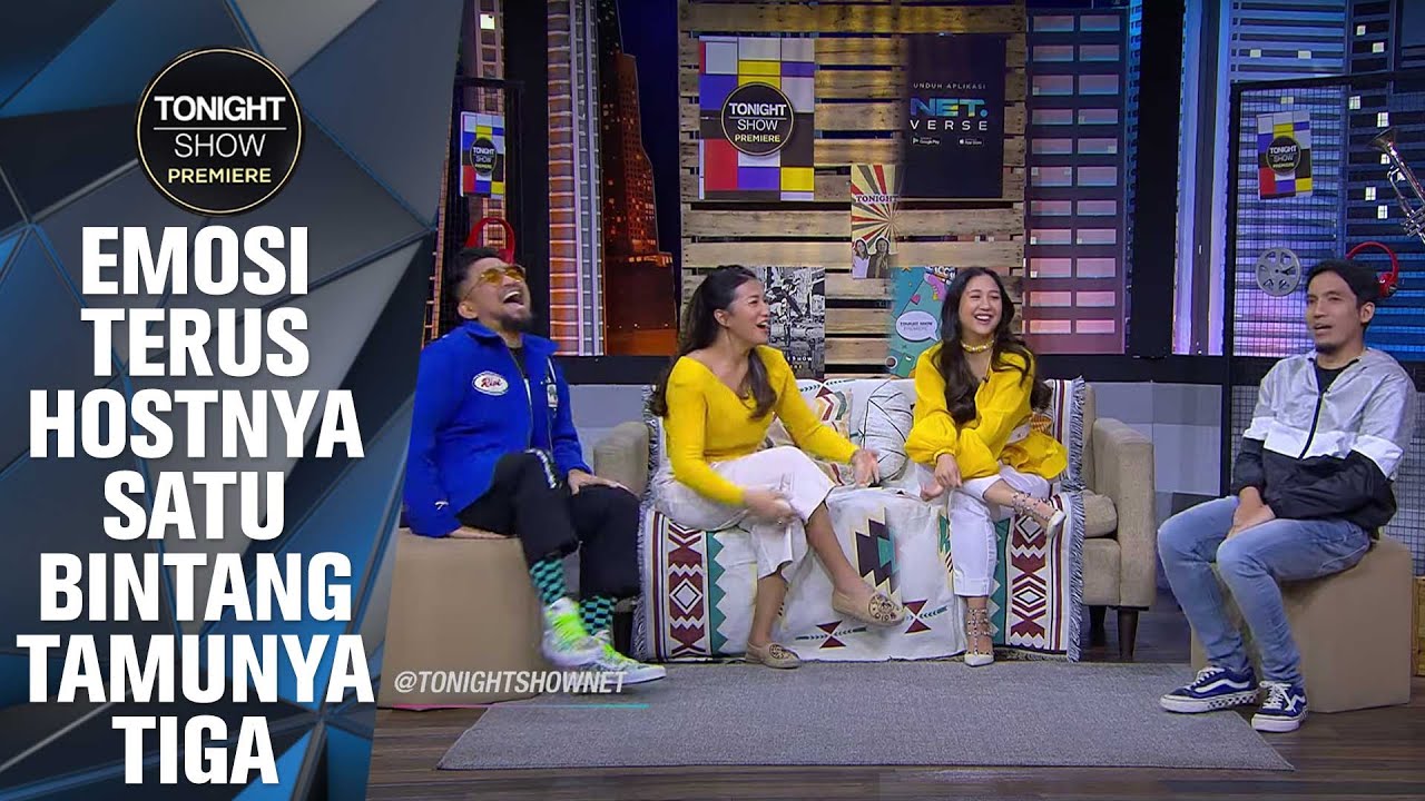 BINTANG TAMU HARUSNYA SHERINA AJA, DARTO & DITA MALAH IKUTAN JADI TAMU - Tonight Show Premiere