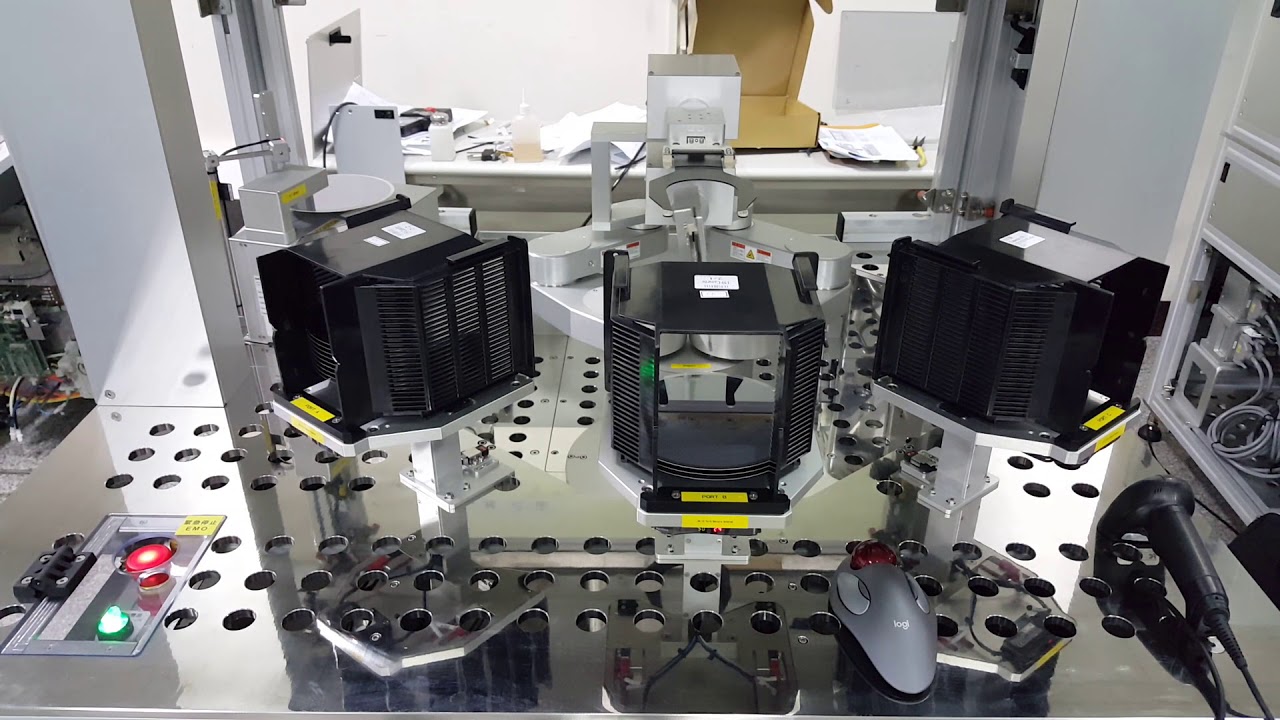 8 inch wafer sorter with flipper and gripper robot