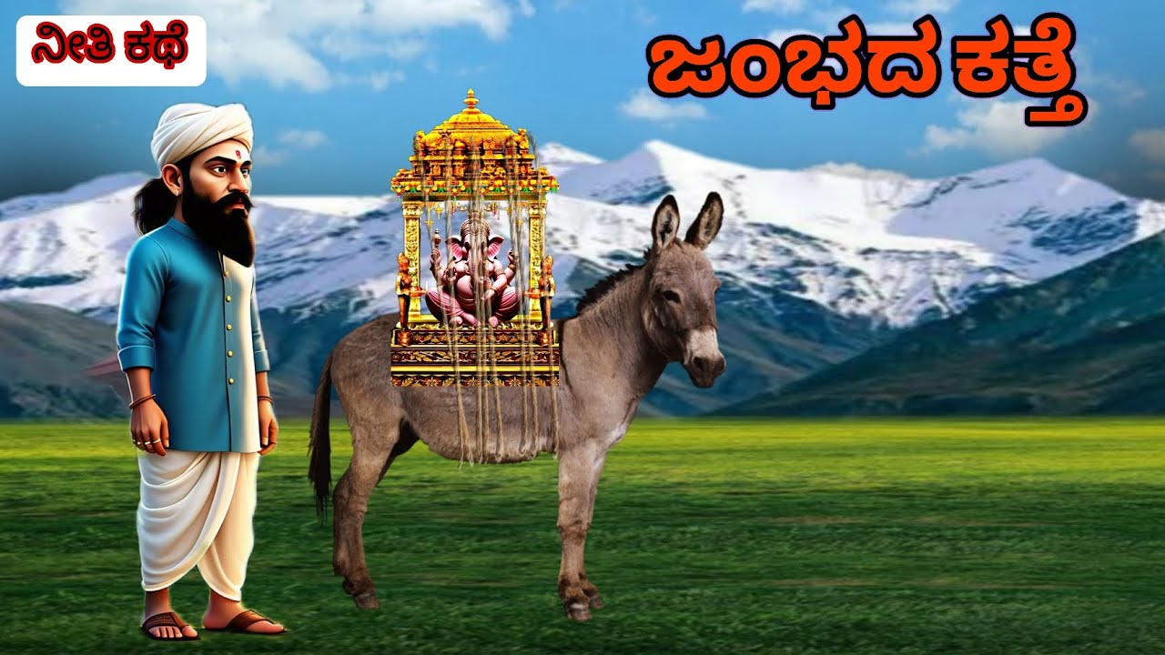 ಜಂಭದ ಕಥೆ|ಬುದ್ಧಿಯ ನೀತಿ ಕಥೆ| Moral Story in Kannada |Neeti Kathe For Kids & Family @BrightShruthi