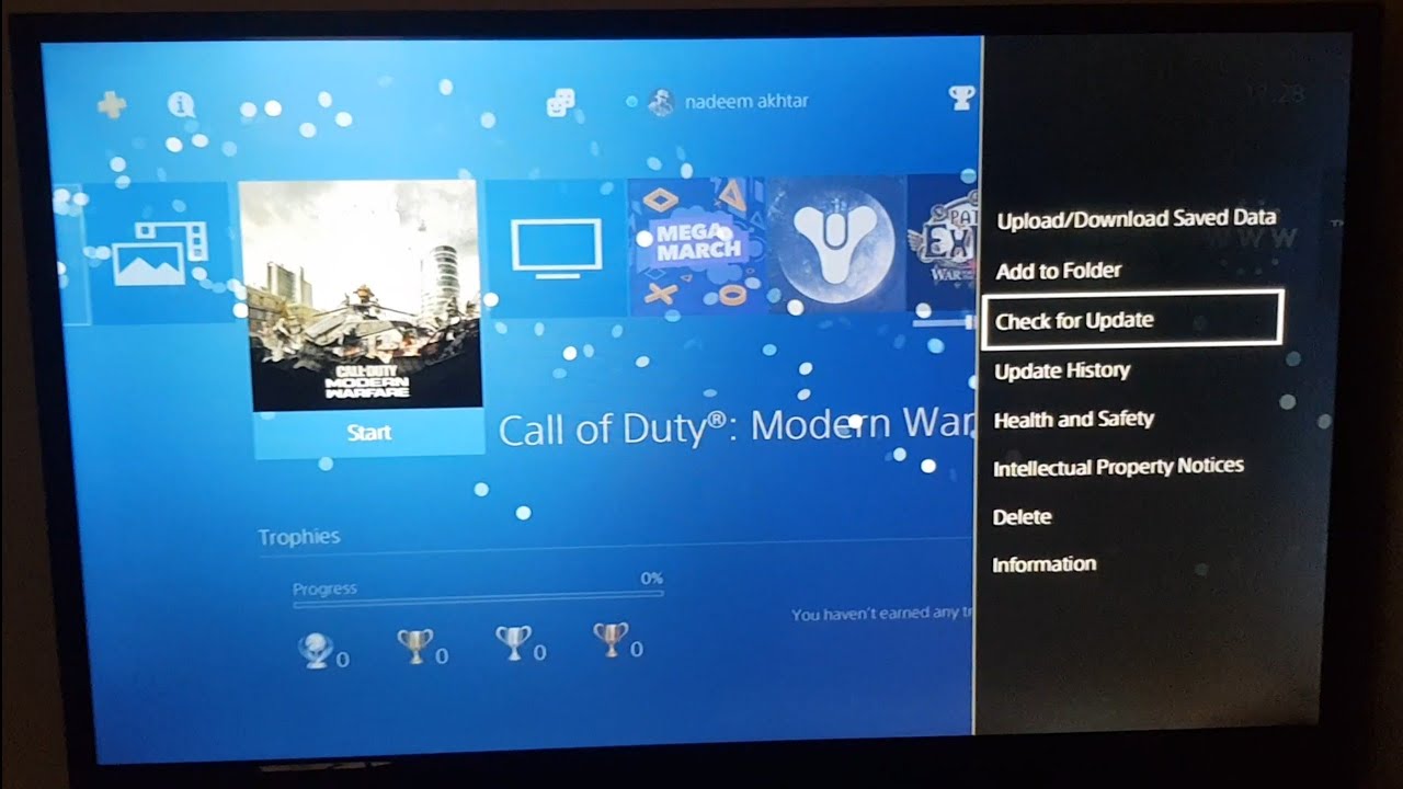 Call of Duty Warzone new update version 1.18 (11.5GB PS4)