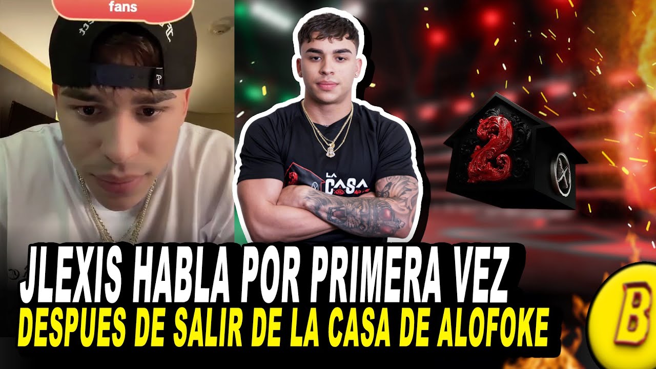 JLEXIS🇵🇷 HACE EN VIVO POR PRIMERA VEZ DESPUES DE SALIR DE LA CASA DE ALOFOKE 2 🏠