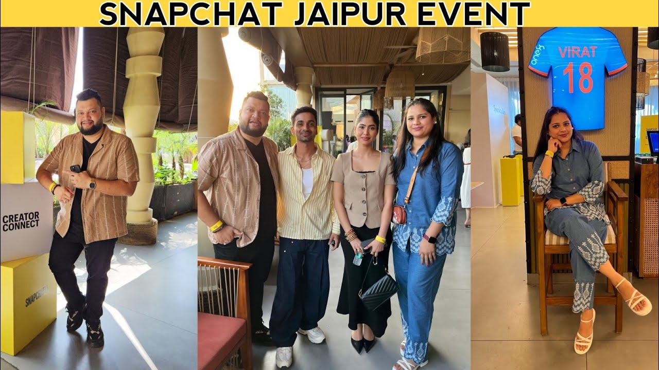 Snapchat Event Jaipur 2025 | Full Highlights & Experience😍 @SuyashVlogs @OfficialSnapchat 