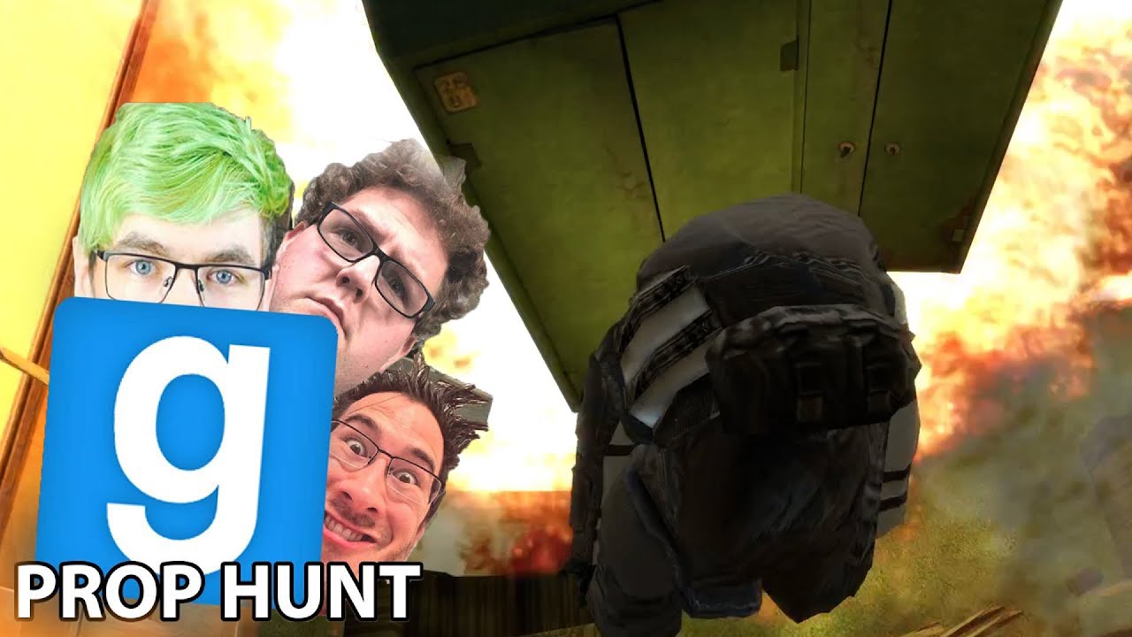 THIS IS MAIDENLESS BEHAVIOR | GMOD Prop Hunt with Mark, Bob, and Sean