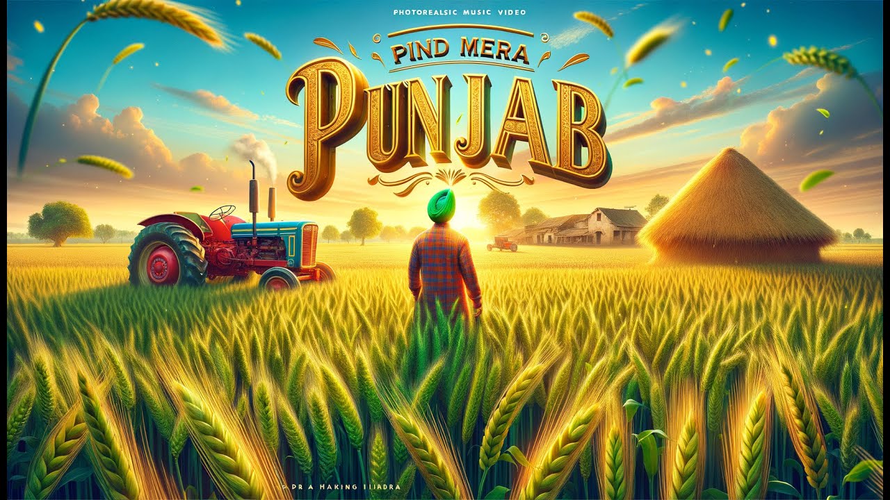 PIND MERA PUNJAB 💥 | Official Music Video | Latest Punjabi Song 2025 | Desi  | DJ HARMAN #MeraPind