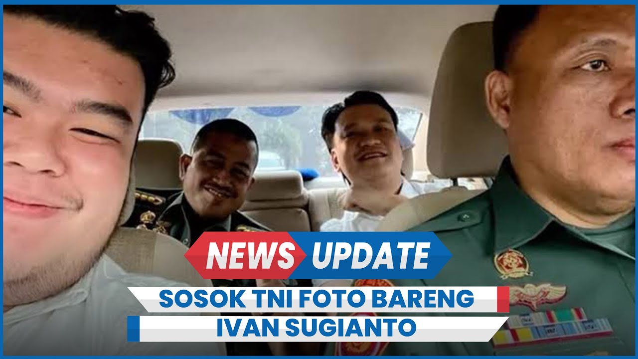 Terkuak Sosok TNI Foto Bareng Ivan Sugianto Pengusaha Viral Paksa Siswa Menggonggong, Siapa?