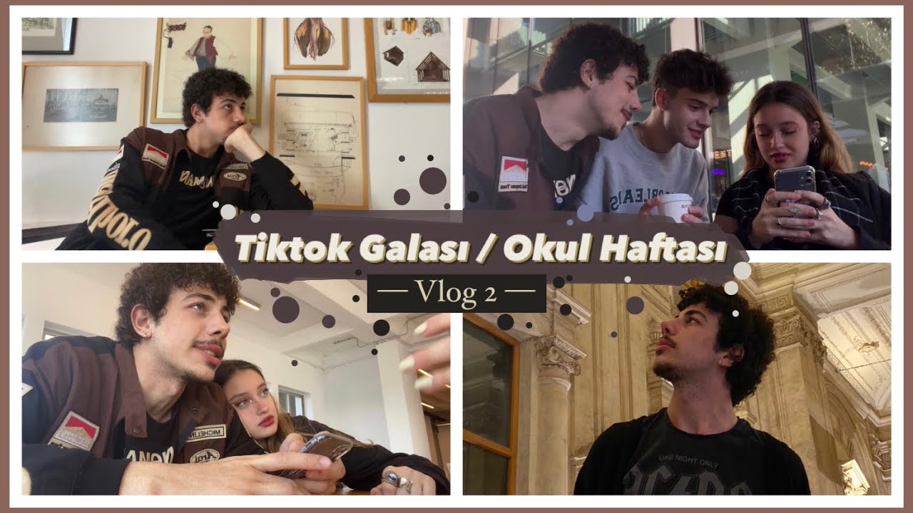 Tiktok Galası / Okul ve bolca sohbet🐒- Vlog 2