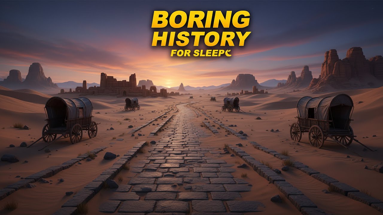 Lost Desert Roads of Ancient Persia | Slow Boring History to Fall Asleep Fast