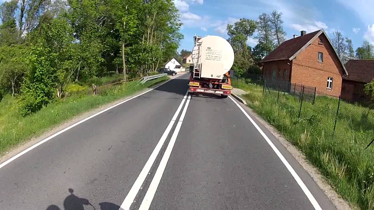 Trasa Olsztynek - Jedwabno - Marek Honda Hornet PC41