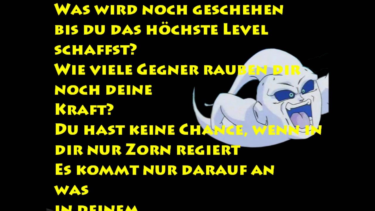 Dragon Ball Z - Du wirst unbesiegbar sein Full song German + lyrics