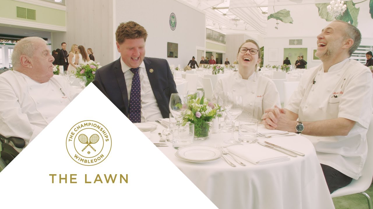 Meeting the Roux family at The Lawn at Wimbledon
