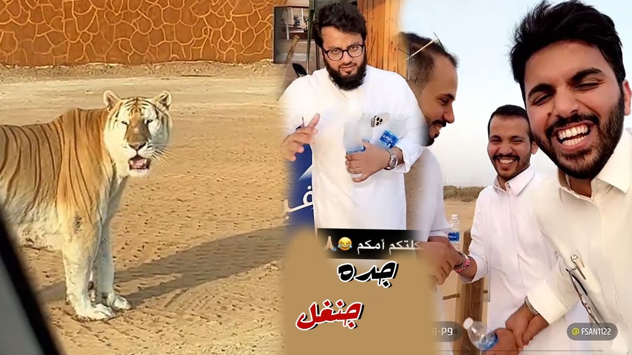 زياره جده جنغل مع عيال العم و الشباب في موسم جده