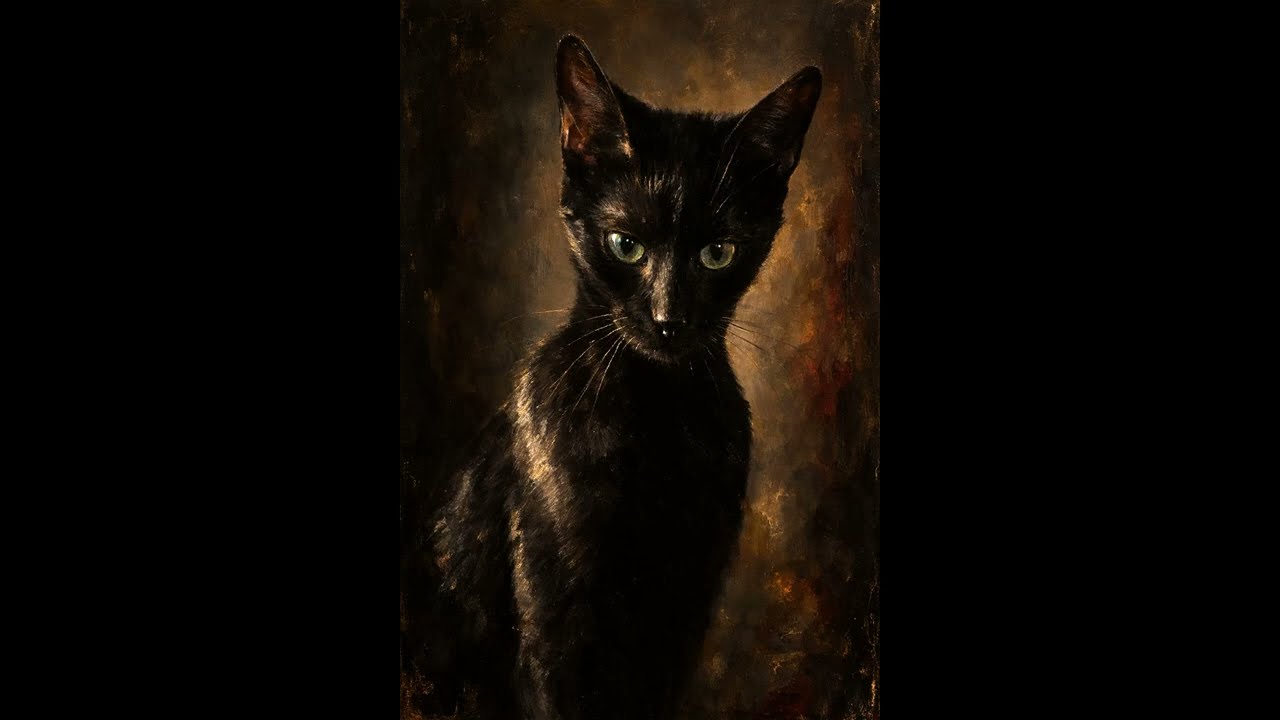 The Ballad of Graphena – A Heartfelt Tribute to a Beloved Black Kitten / pełen emocji hołd dla kotki