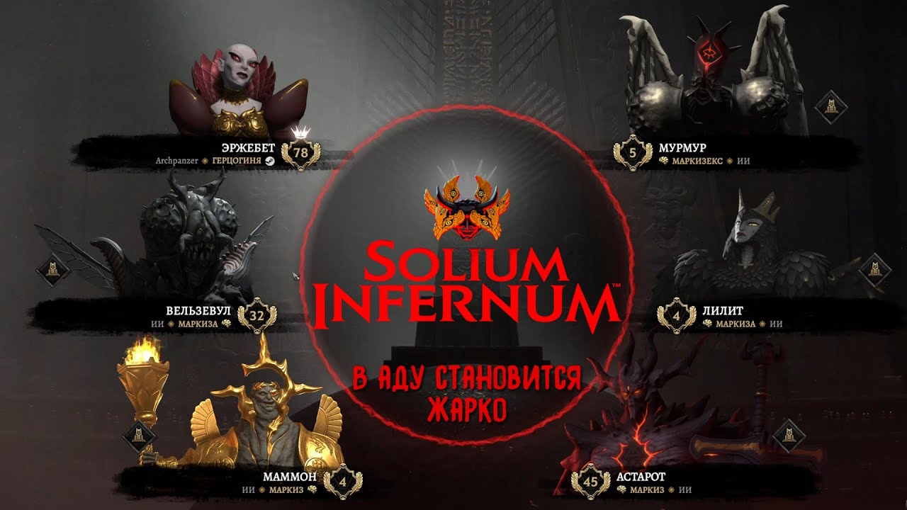 Solium Infernum (Трон Ада). Второй взгляд. В Аду становится жарко.