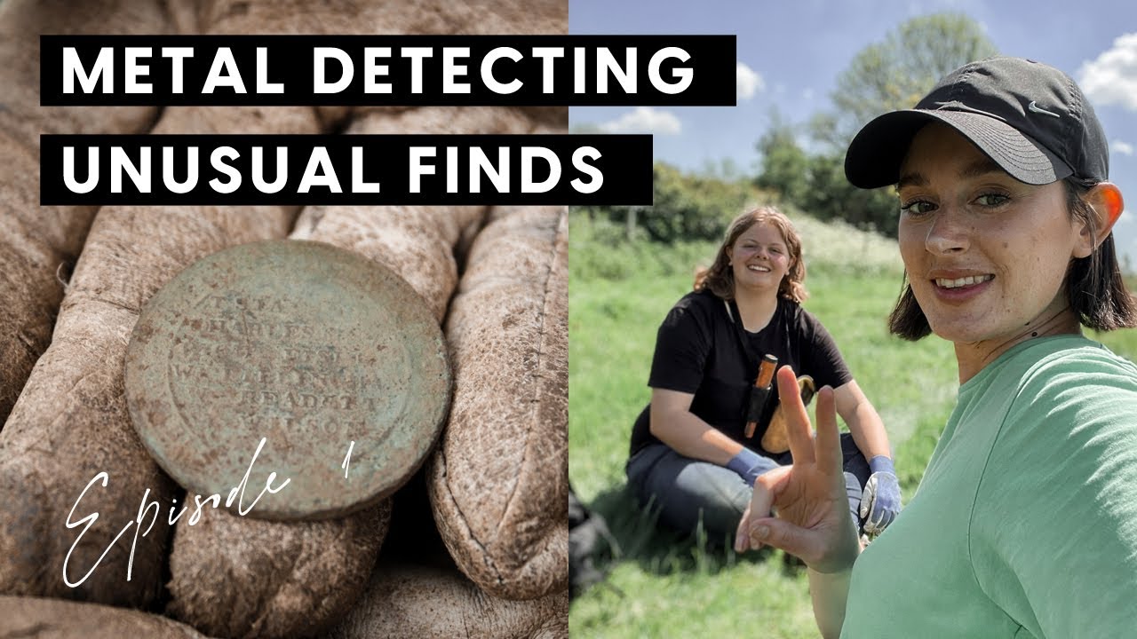 Metal Detecting UNUSUAL FINDS in the UK | Ellie & Lucie react