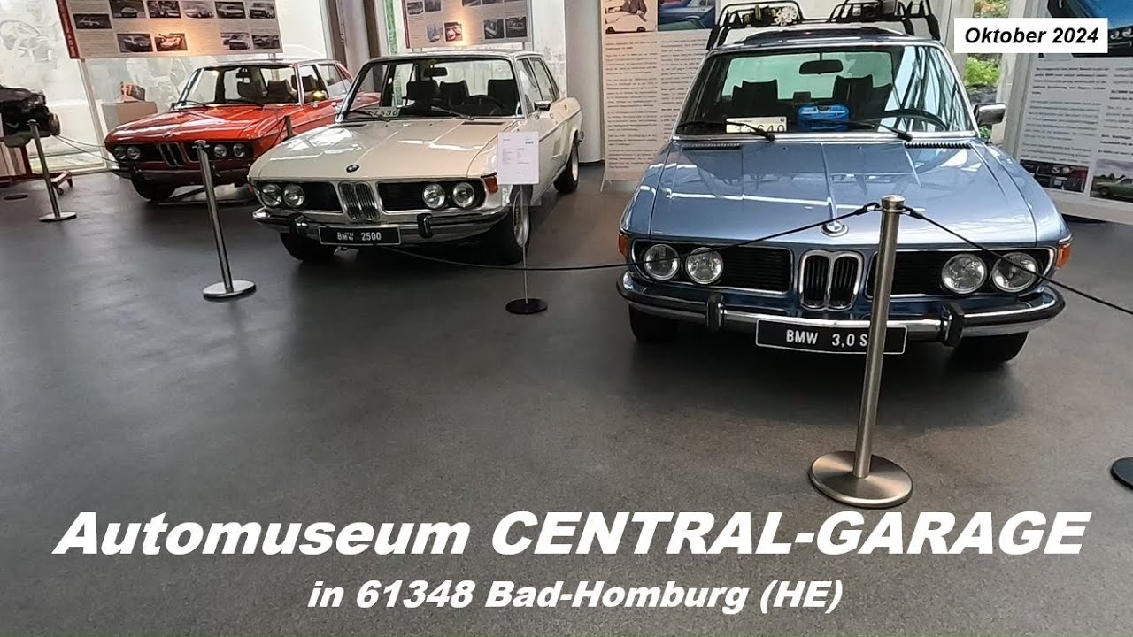 Automuseum CENTRAL GARAGE in 61348 Bad Homburg (HE) - Oktober 2024