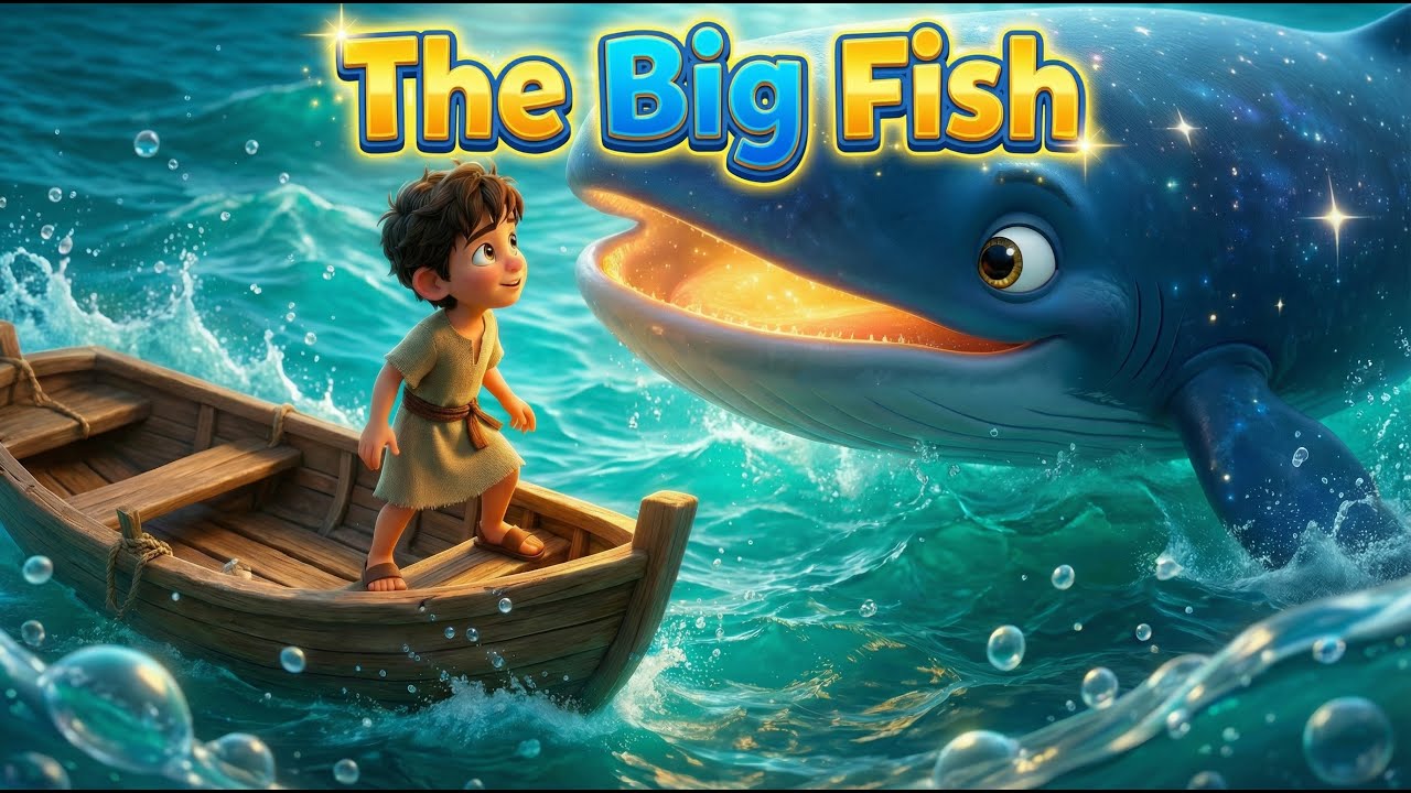 Bible BOP Kids Music | The Big Fish| Bible Song for Kids | Sunday School Songs | LIKE & SUB!