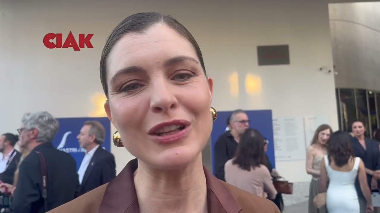 Vittoria Puccini  ai Nastri d'argento 2025