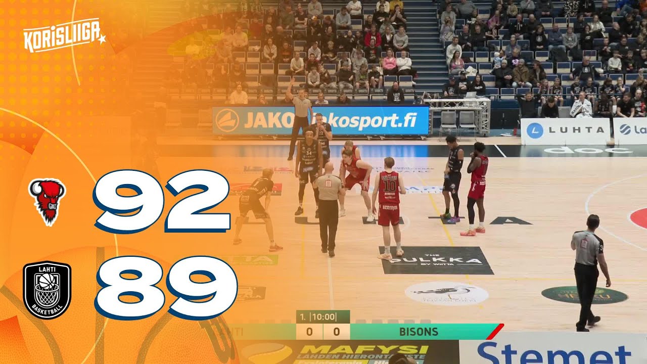 Lahti Basketball vs. Bisons Loimaa - Game Highlights