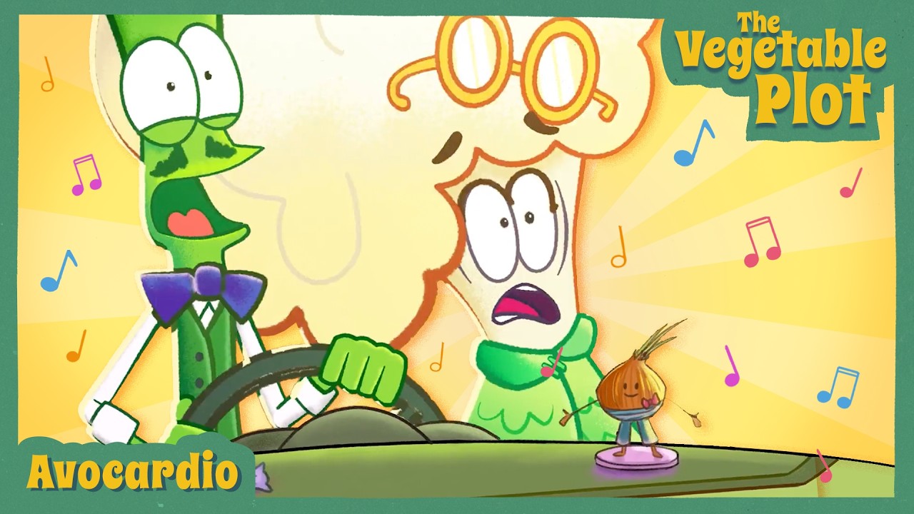 Animated Series Trailer | The Vegetable Plot | Children's musical comedy adventure for kids + family