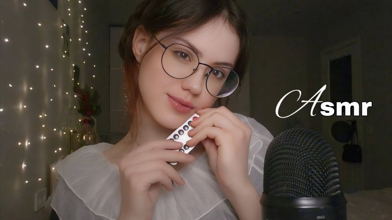 АСМР липкий таппинг подушечками / быстренький темп ☕