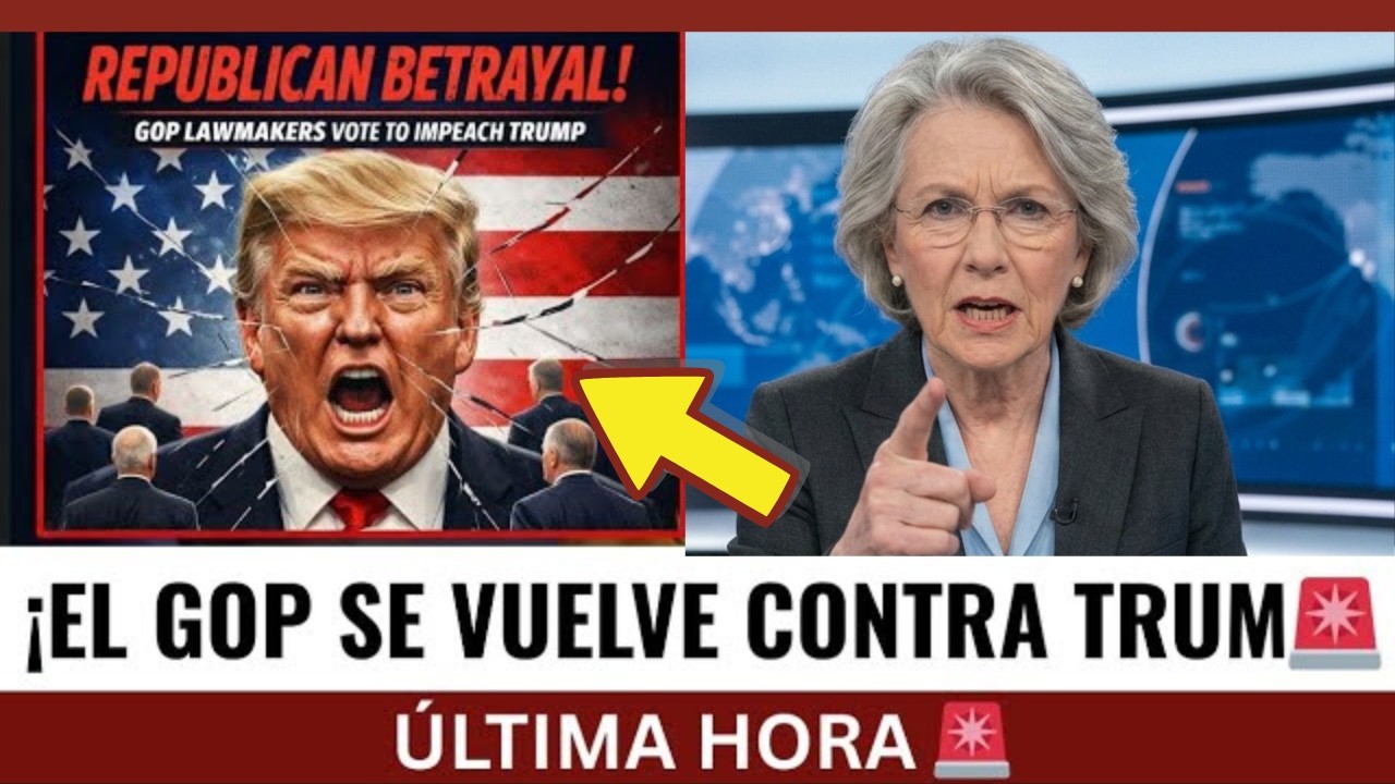 HACE 1 MINUTO:El propio partido de Trump impulsa su impeachment mientras el Senado estalla en caos