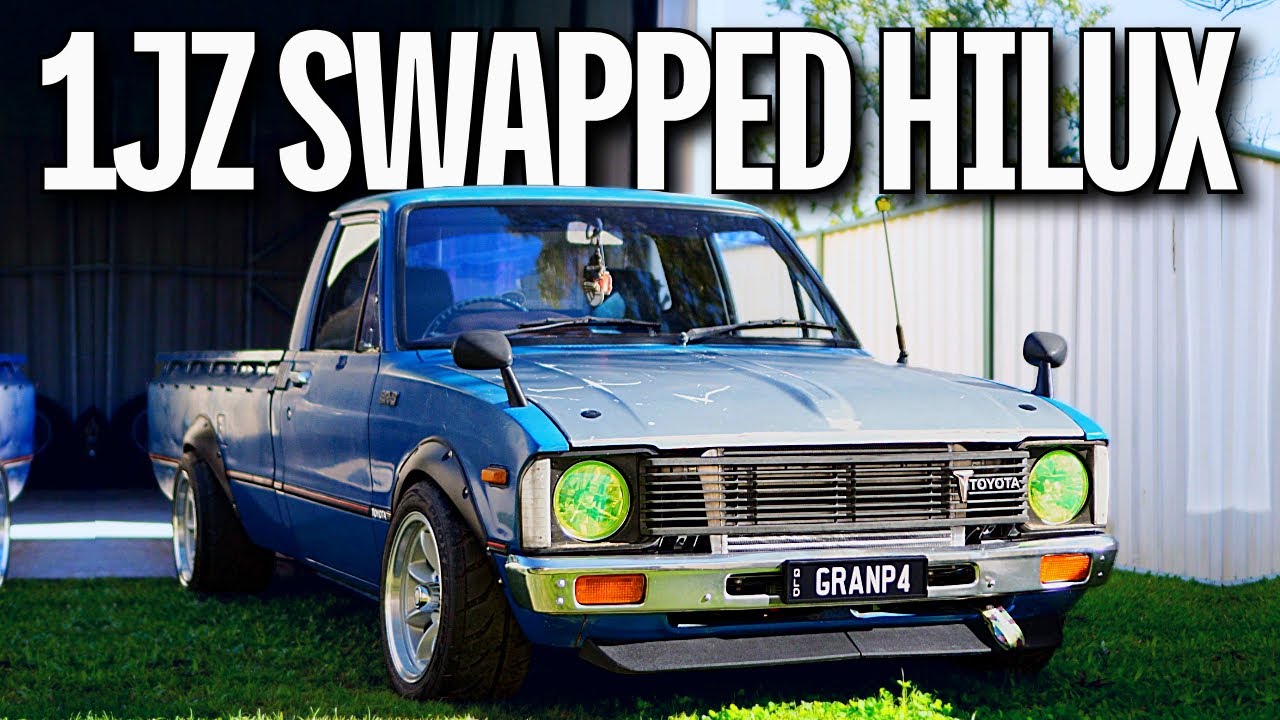 Trents 1979 1JZ Swapped 600HP Toyota Hilux Minitruck !