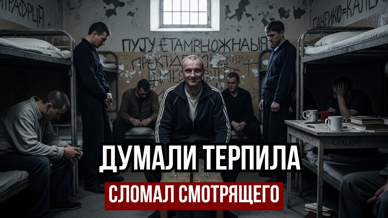 СМОТРЯЩИЙ НЕ ЗНАЛ, КОГО КИНУЛИ В ХАТУ: Зэки Думали Терпила, А Он Поставил Пахана На Колени