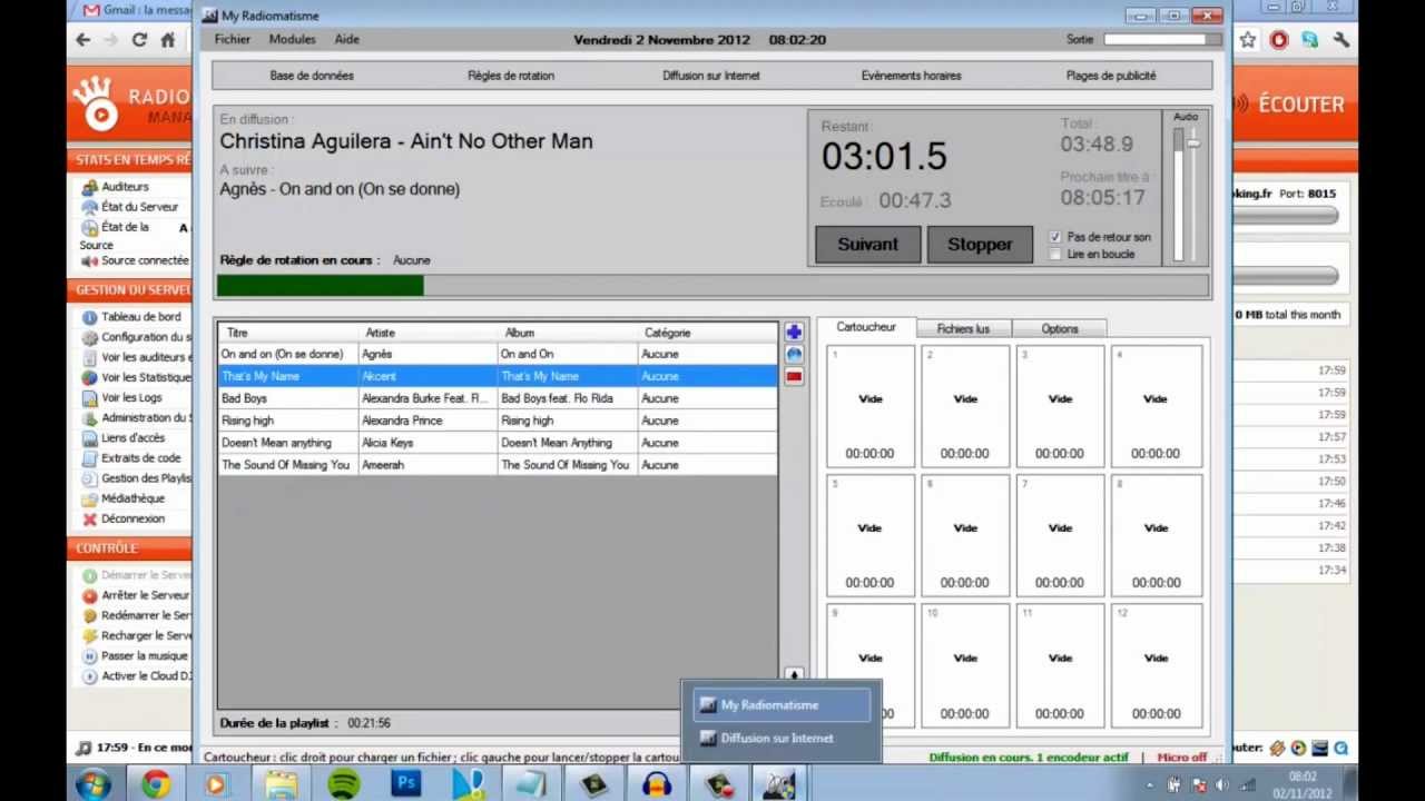 Diffuser direct avec MyRadiomatisme sur sa radio