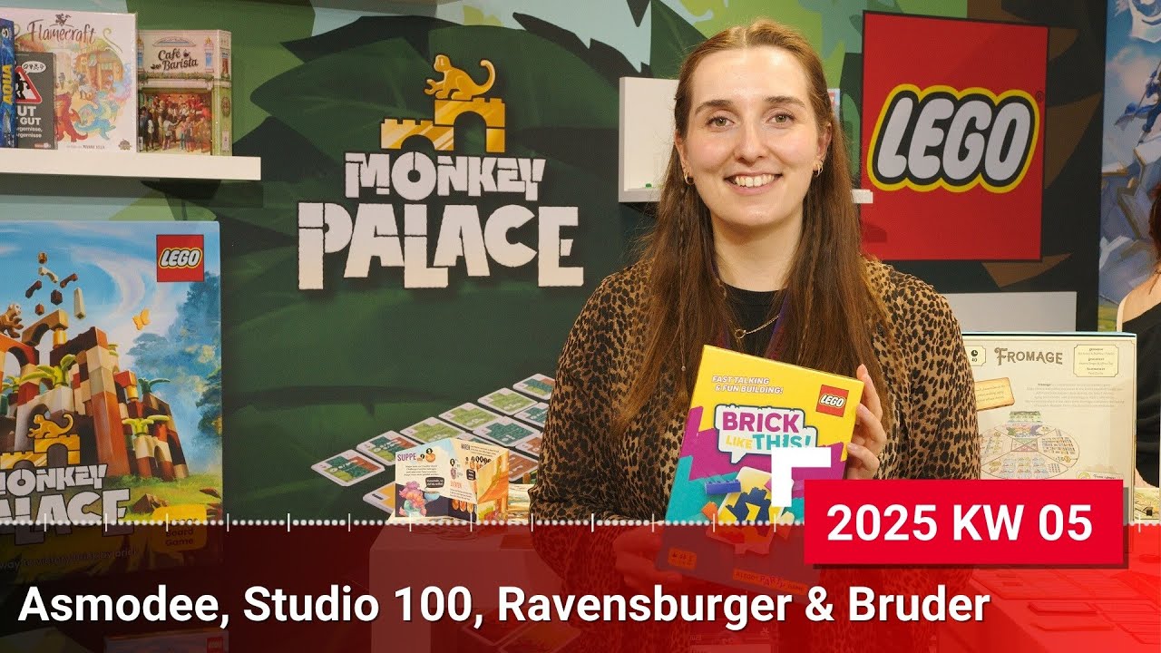 Branchen-Insights: Asmodee, Studio 100, Ravensburger & Bruder auf der Spielwarenmesse 2025
