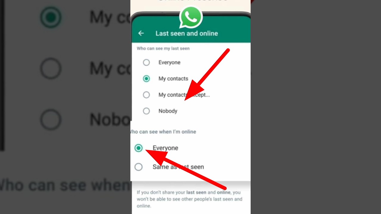 WhatsApp Status hide setting | hide WhatsApp status | #whatsapp