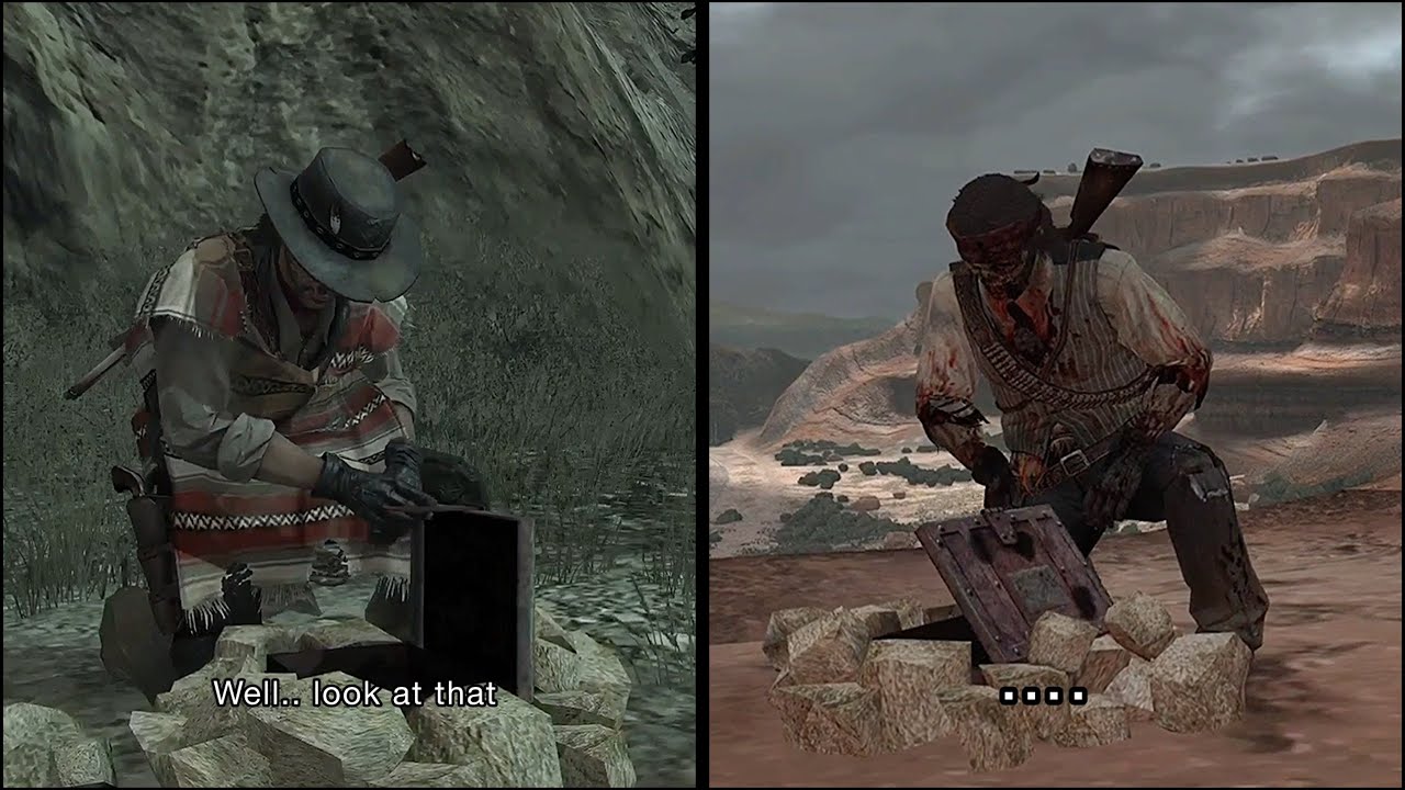 John vs Undead John reacting to finding a TREASURE is so funny