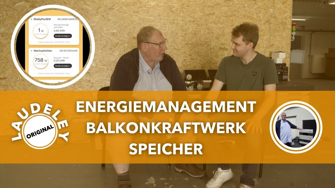 LAUDELY: ENERGIEMANAGEMENT BALKONKRAFTWERKSPEICHER