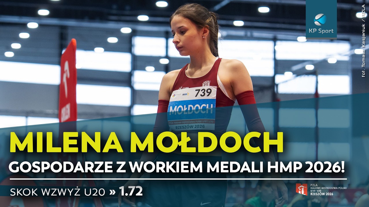Złota Milena, złota Resovia! MILENA MOŁDOCH - złoty medal HMP U18 & U20 Rzesz&oacute;w 2026