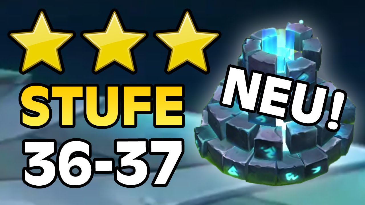 STUFE 36 und 37 auf 3 STERNEN? Hier ist die Lösung! Kampftrainingsplatz Stufe (Summoners War)